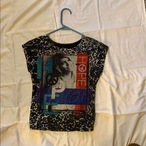 Justice brand knitted shirt